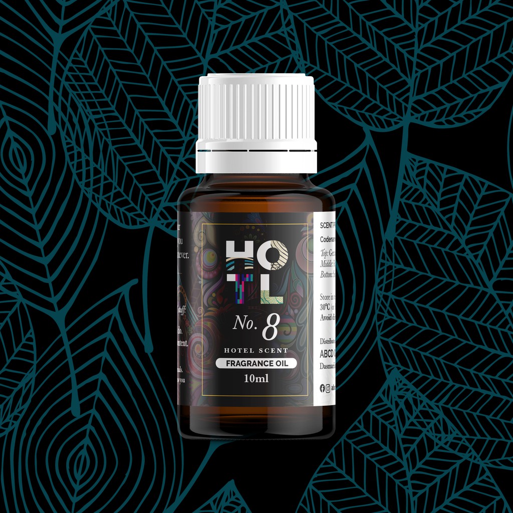 Hotl Hotel No. 8 - Holiday Inn Hotel-Inspired Concentrated Fragrance Oil 10Ml - ABCD Organics