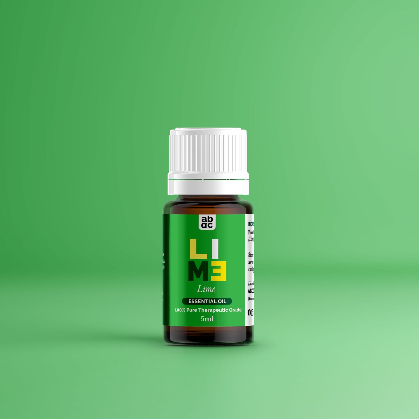 ABCD Organics Lime Essential Oil – 100% Natural, Therapeutic Grade for Energy Boosting, Mood Enhancement, and Aromatherapy, Lime Oil Philippines