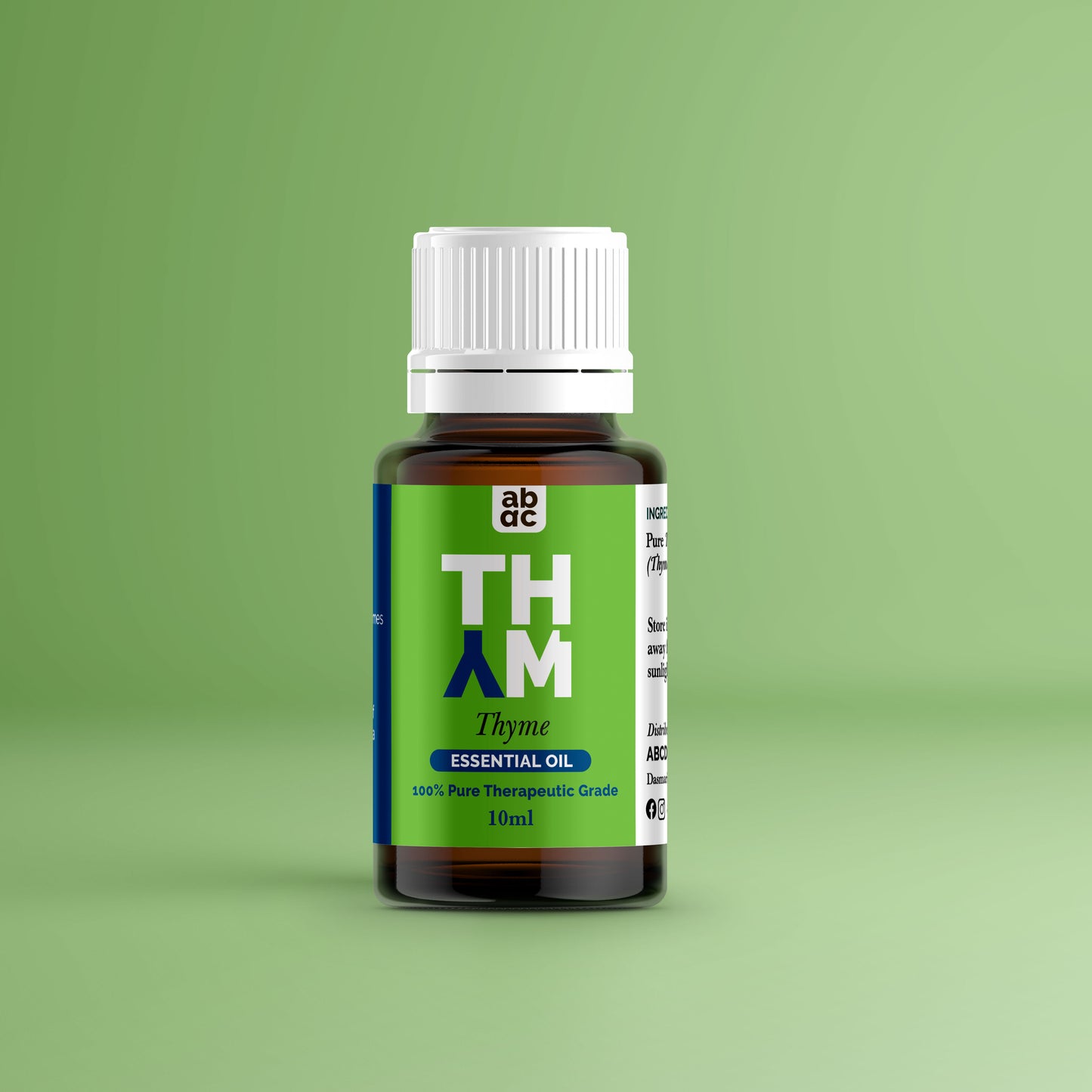 ABCD Organics Thyme Essential Oil – 100% Natural, Therapeutic Grade for Respiratory Health, Immunity Boosting, and Cooking, Thyme Oil Philippines