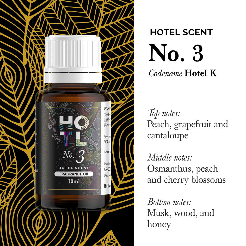 Hotl Hotel Inspired Fragrance Oils - Premium Scent Concentrated - ABCD Organics