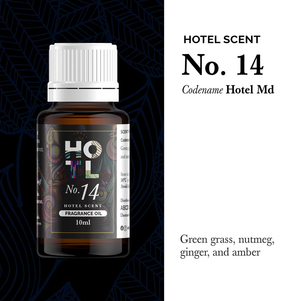 Hotl Hotel Inspired Fragrance Oils - Premium Scent Concentrated - ABCD Organics