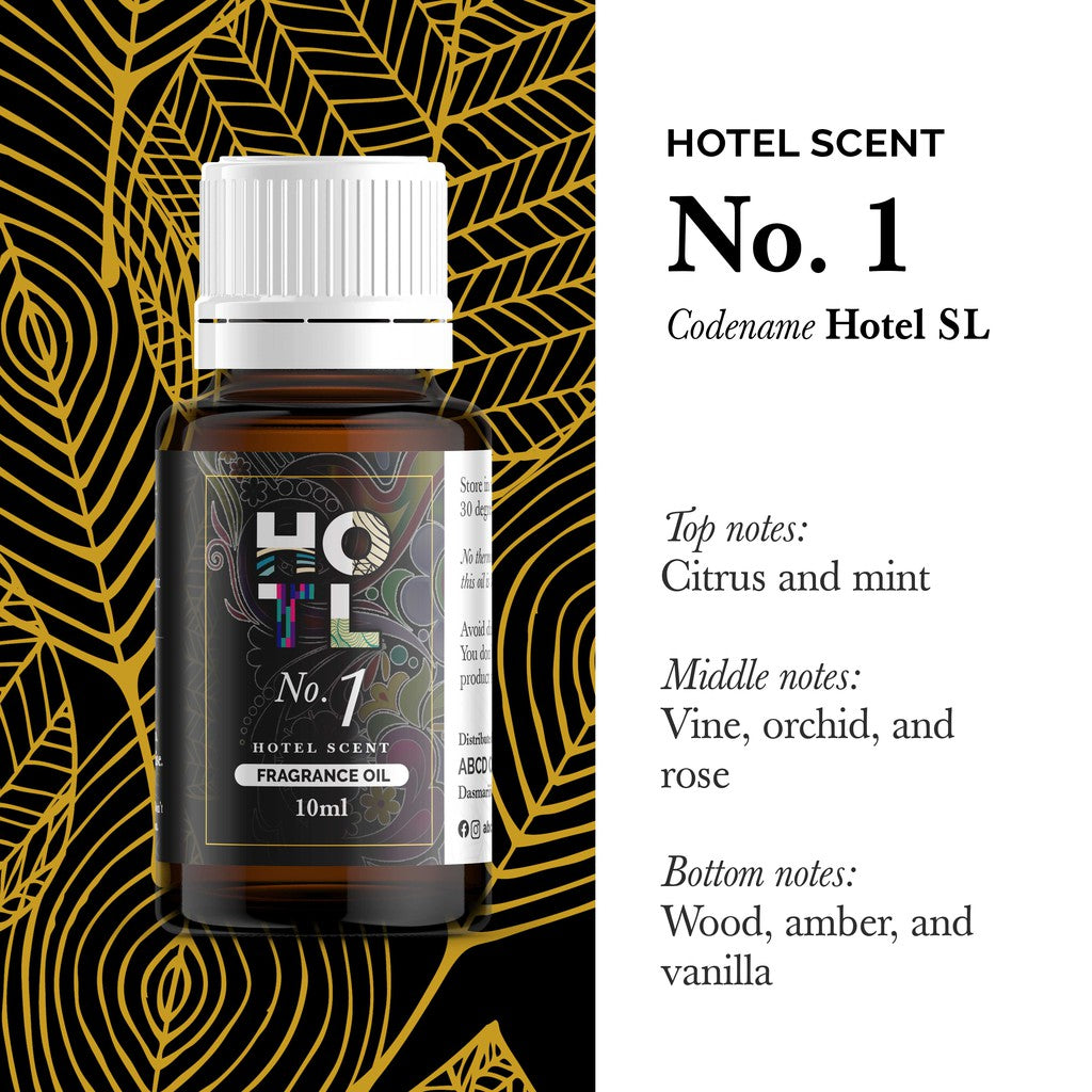 Hotl Hotel Inspired Fragrance Oils - Premium Scent Concentrated - ABCD Organics
