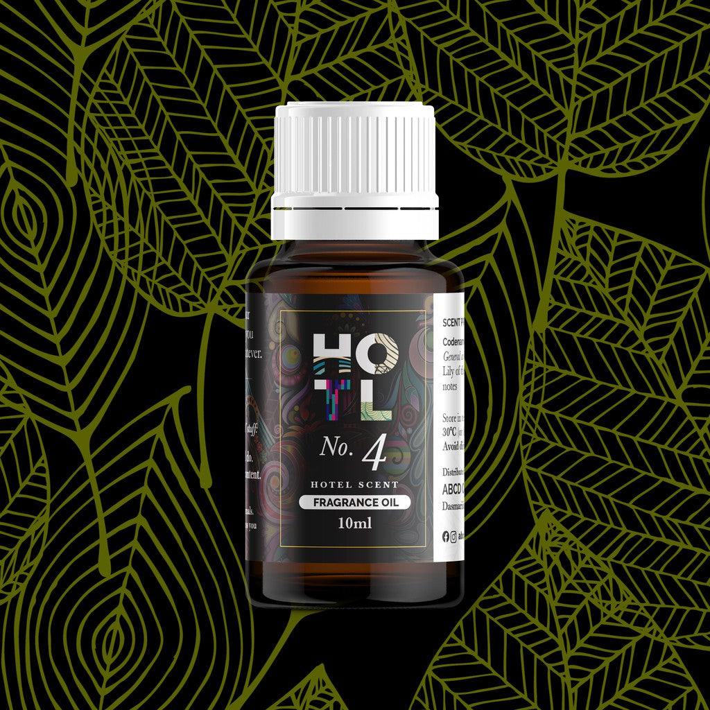 Hotl Hotel No. 4 - Marriott Hotel-Inspired Concentrated Fragrance Oil 10Ml - ABCD Organics