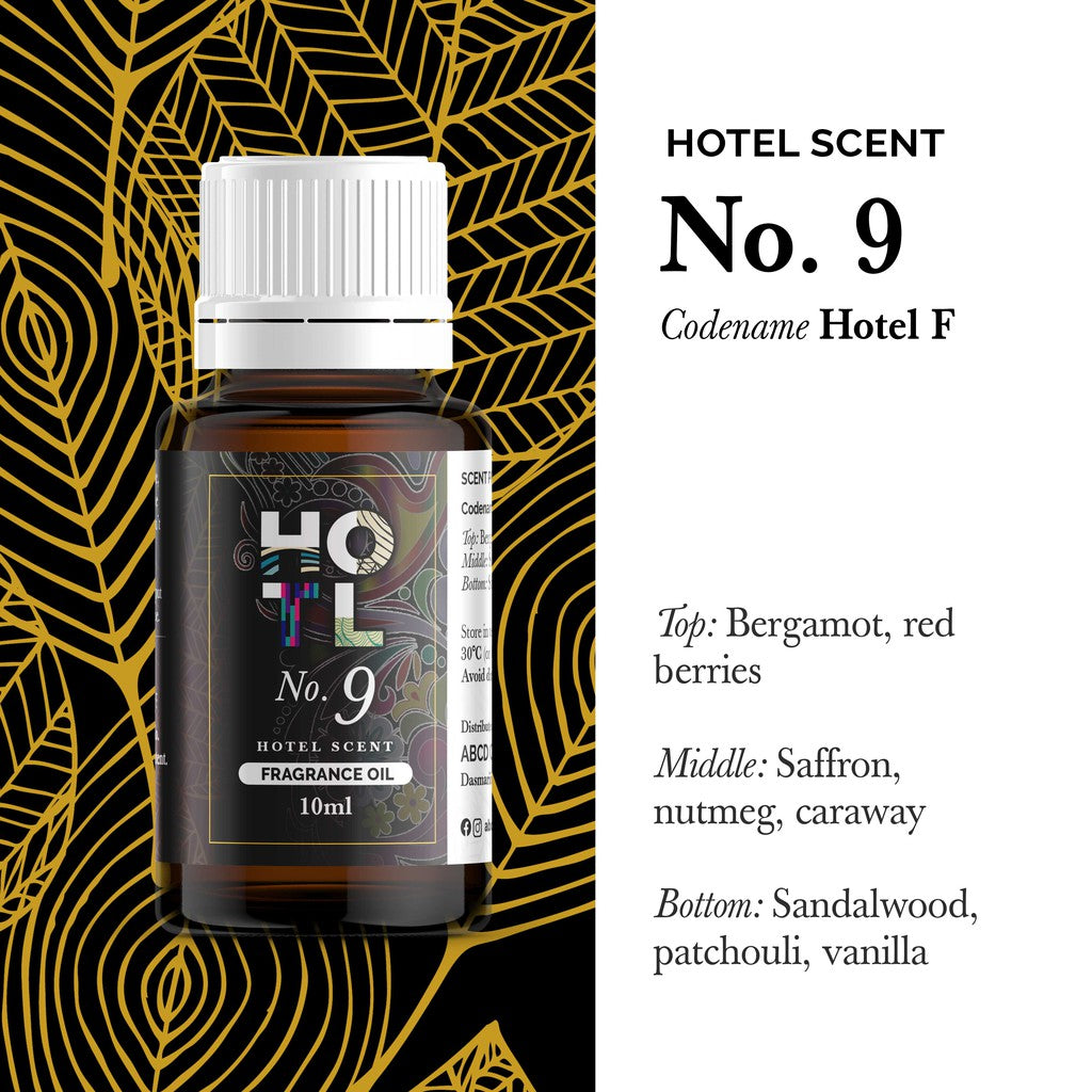 Hotl Hotel Inspired Fragrance Oils - Premium Scent Concentrated - ABCD Organics