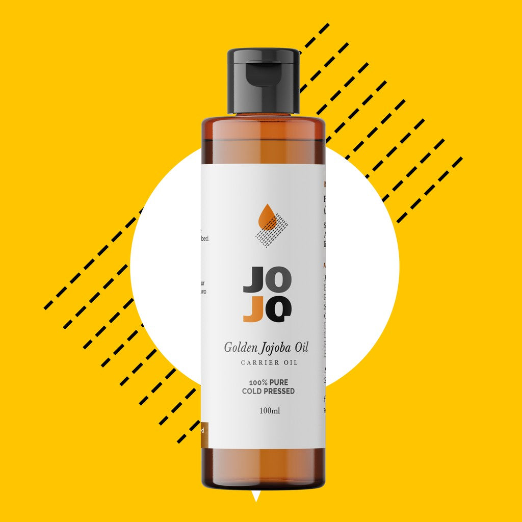 Jojo Golden Jojoba Oil 100% Pure Cold Pressed - ABCD Organics