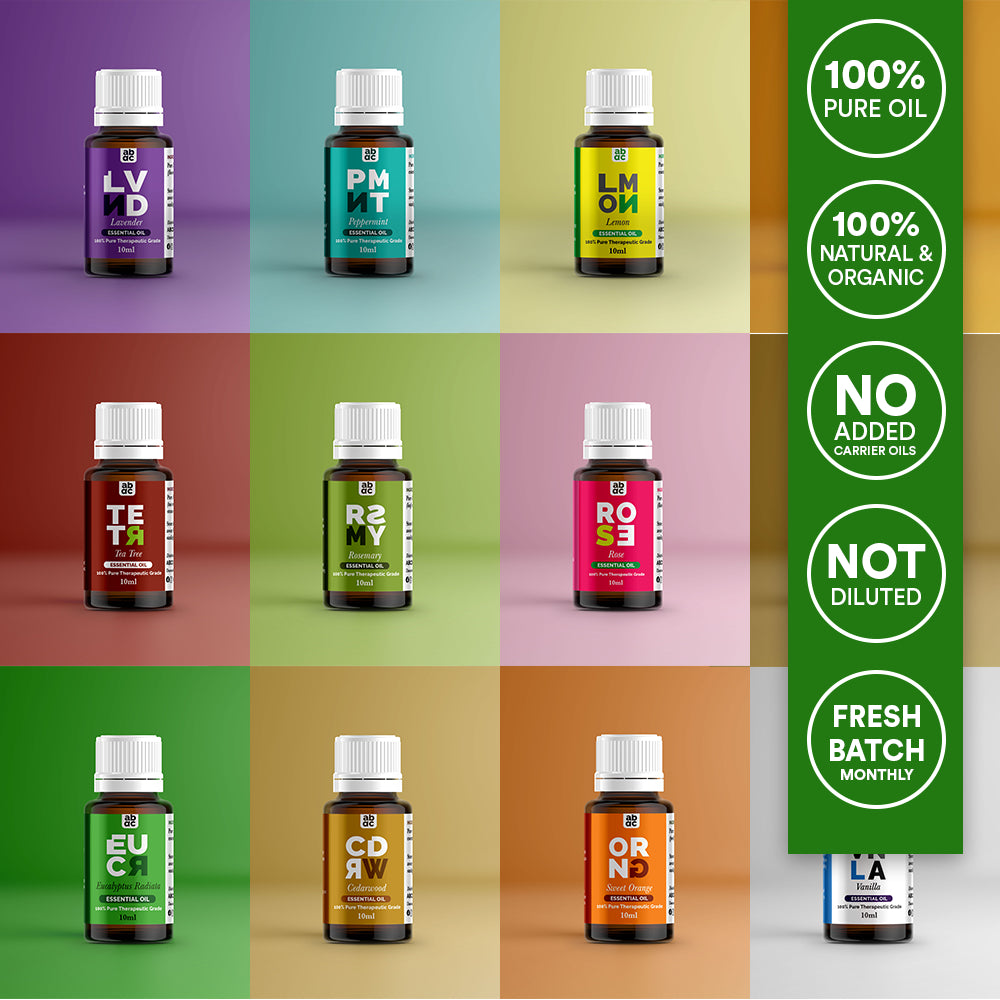 ABCD Organics® Therapeutic Grade Essential Oils - 100% Plant-Based Young Living Alternative