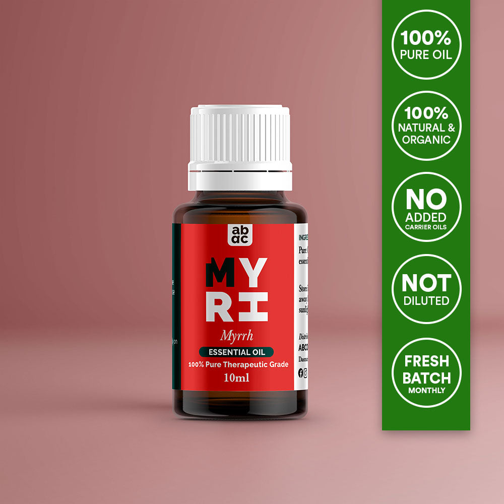 Myrh Myrrh Essential Oil Resinoid 100% Pure Therapeutic Grade - ABCD Organics