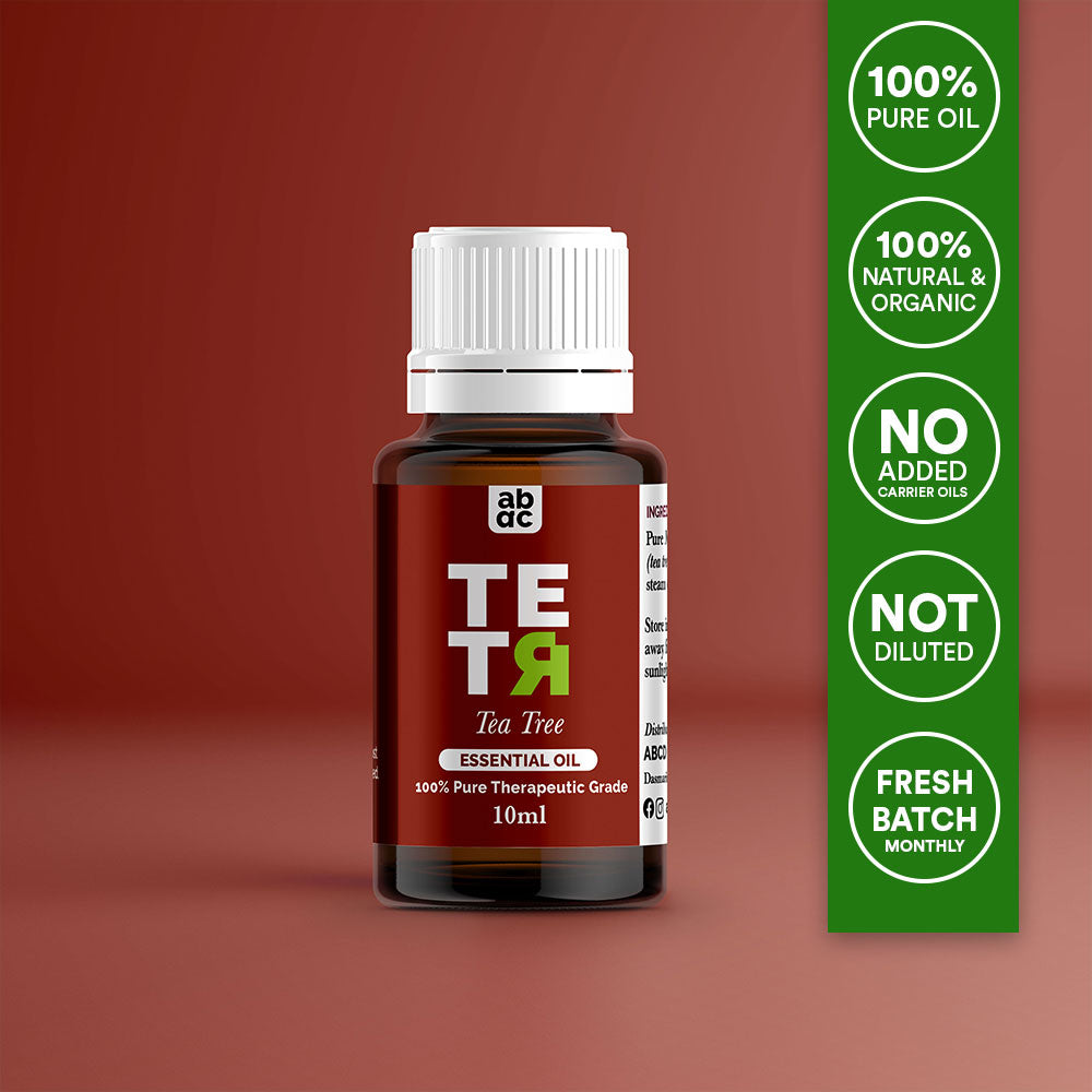 Tea Tree Essential Oil - 100% Natural Therapeutic Grade for Aromatherapy Immune Support and Skincare