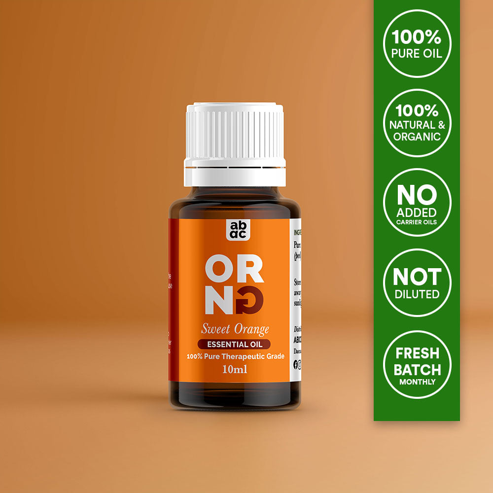 Orange Essential Oil Philippines - 100% Pure Therapeutic Grade - ABCD Organics