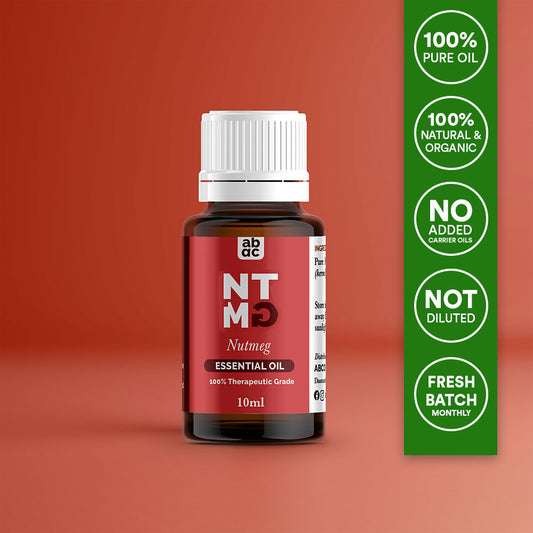 NTMG Nutmeg Essential Oil Philippines - 100% Pure Therapeutic Grade - ABCD Organics