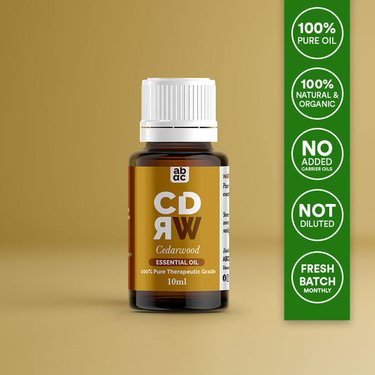 CDRW Cedarwood Essential Oil 100% Pure Therapeutic Grade - ABCD Organics