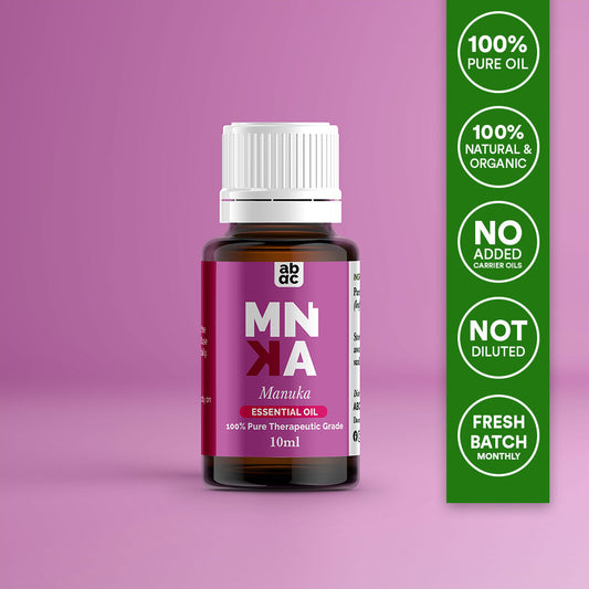 Manuka Essential Oil 100% Natural, Therapeutic Grade for Aromatherapy, Relaxation, and Muscle - ABCD