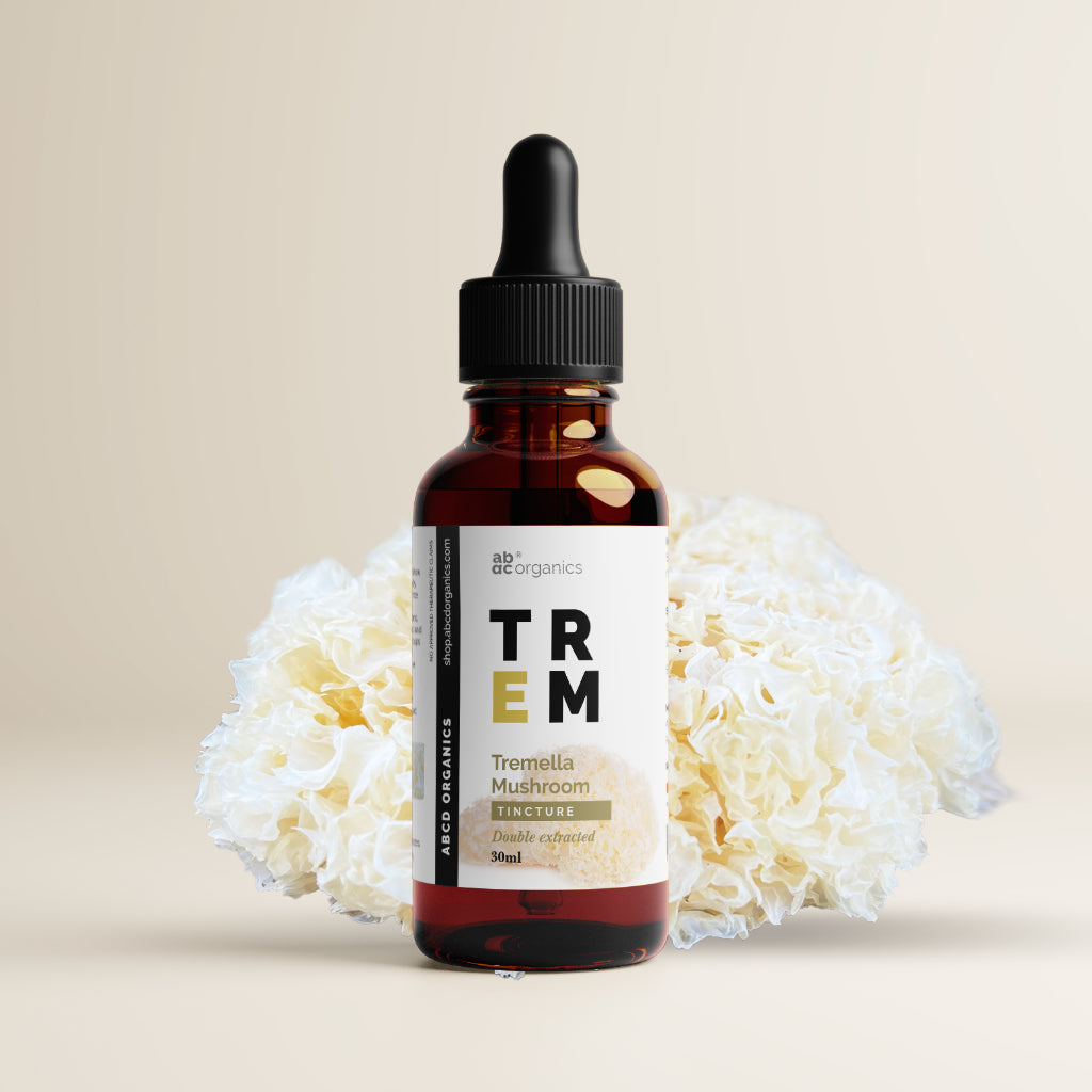 Snow Fungus (Tremella) Extract Tincture (1:3 Strength Double Extracted) - Snow Fungus Extract