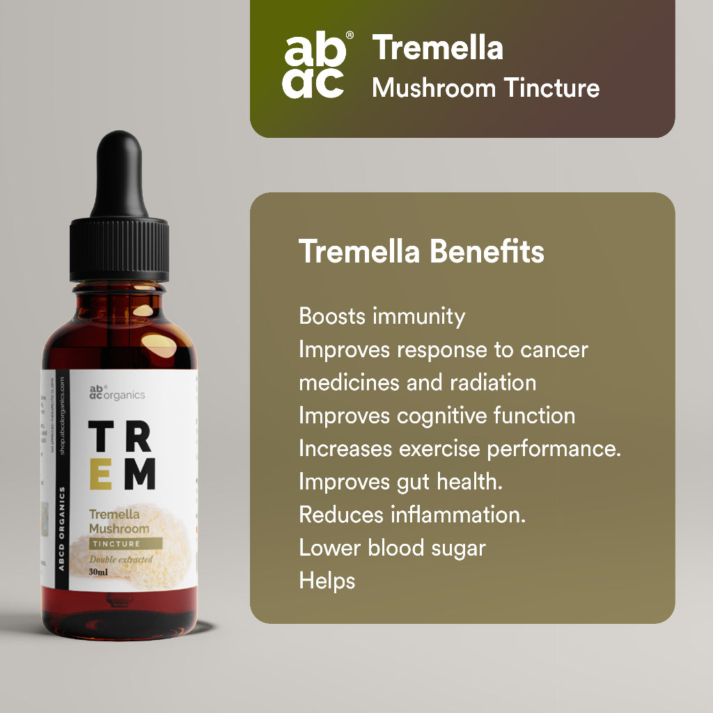 Snow Fungus (Tremella) Extract Tincture (1:3 Strength Double Extracted) - Snow Fungus Extract