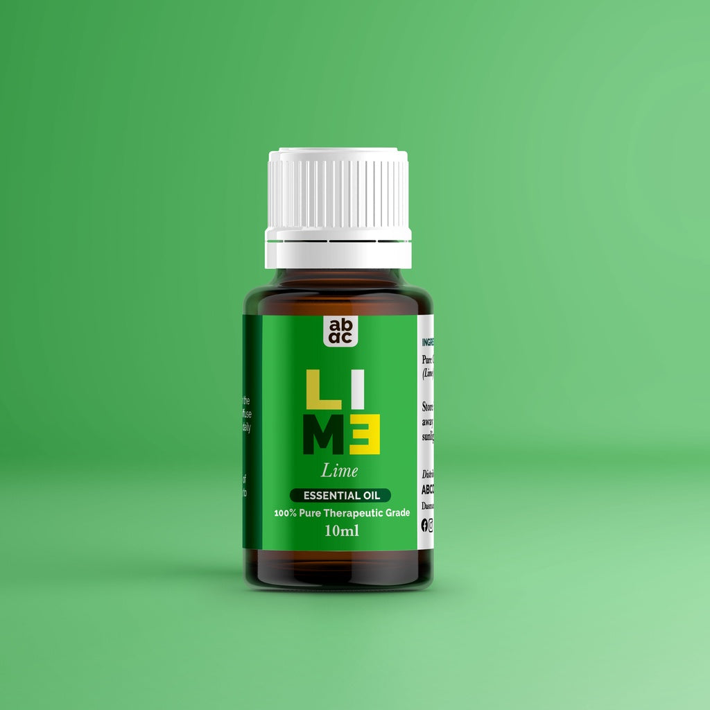 Lime Essential Oil – 100% Natural, Therapeutic Grade for Aromatherapy, Energy Boost and Cleaning