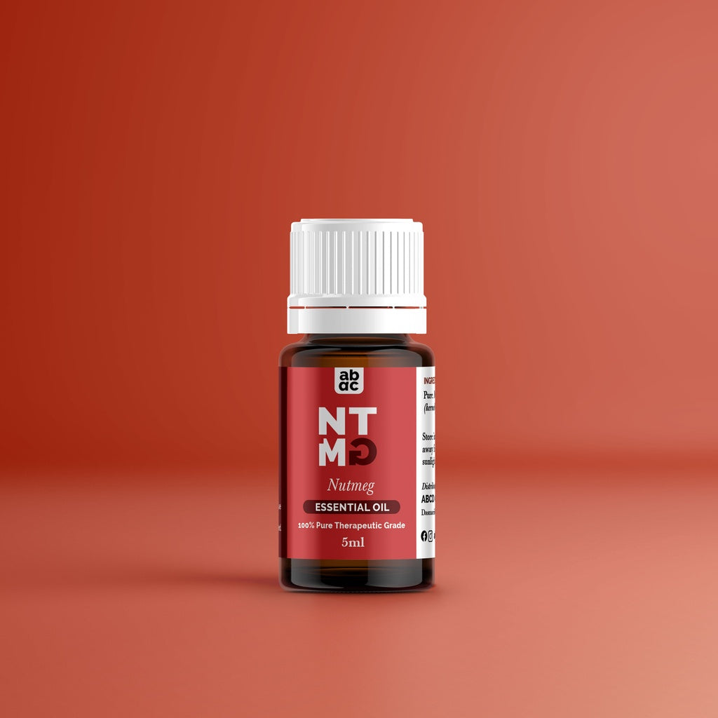 NTMG Nutmeg Essential Oil Philippines - 100% Pure Therapeutic Grade - ABCD Organics