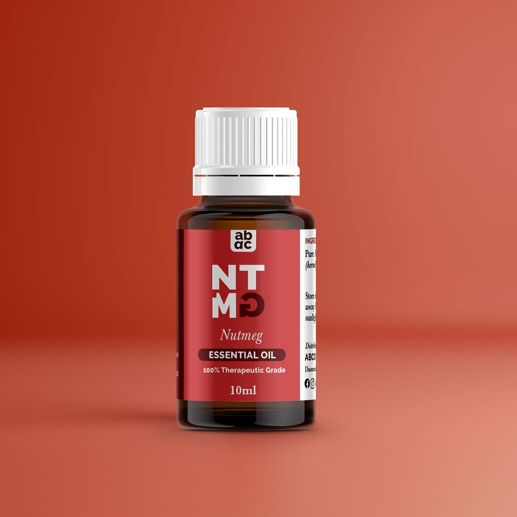 NTMG Nutmeg Essential Oil Philippines - 100% Pure Therapeutic Grade - ABCD Organics