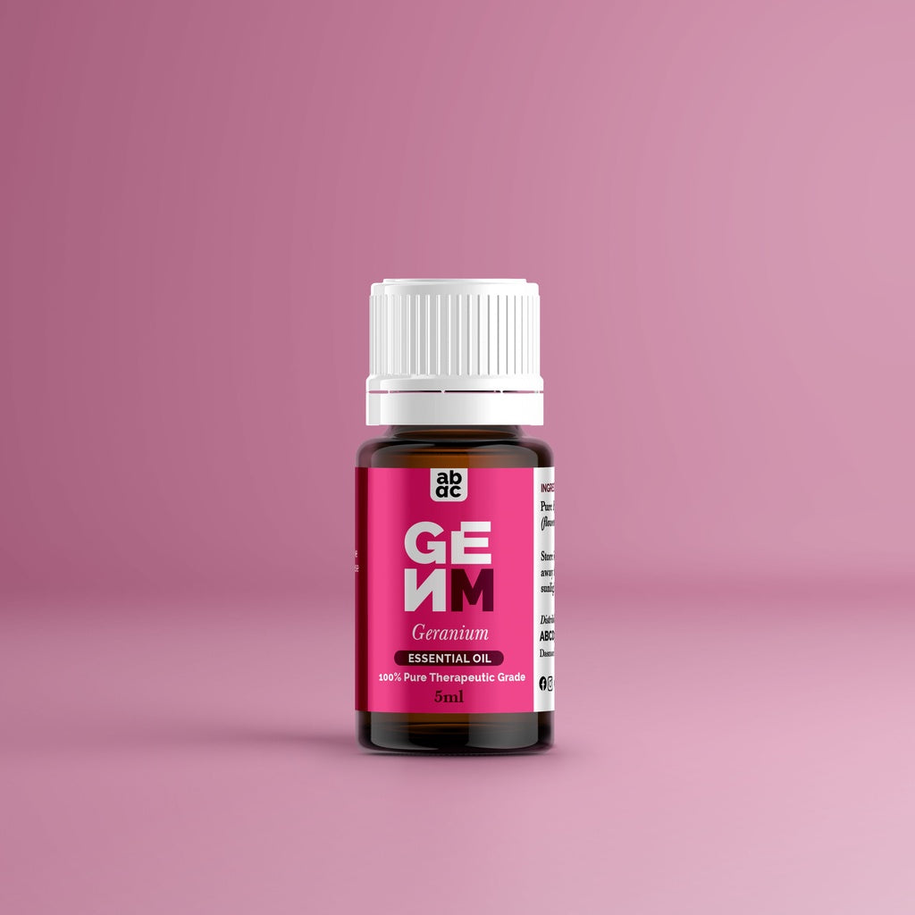 Geranium Essential Oil 100% Natural, Therapeutic Grade for Aromatherapy, Mood Balance and Skincare