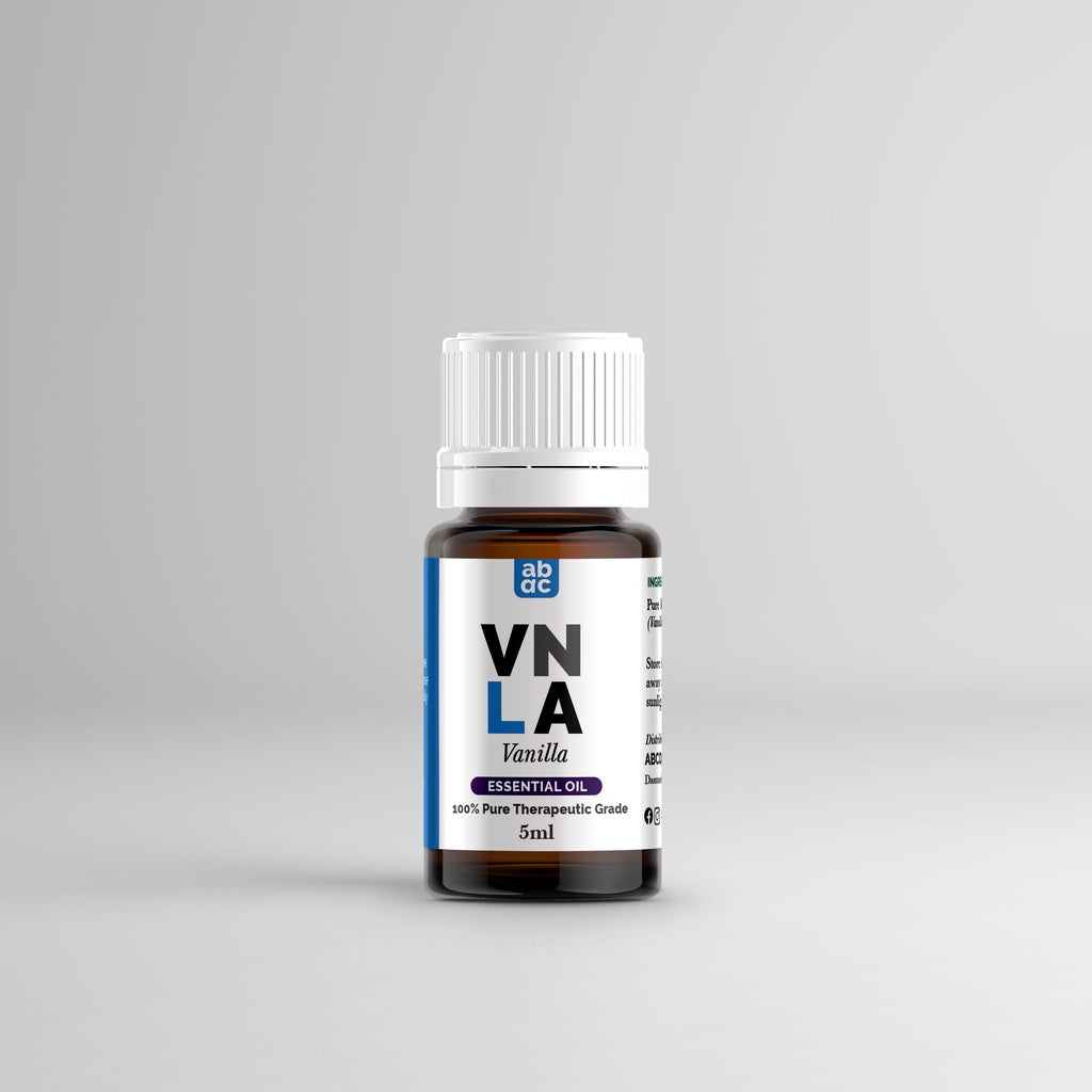 ABCD® Vanilla Essential Oil - 100% Natural, Therapeutic Grade for Aromatherapy, Relaxation, Flavor