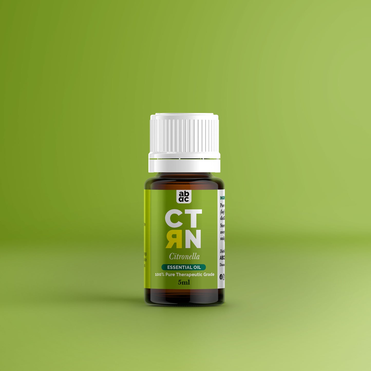 Citronella Essential Oil - 100% Natural, Therapeutic Grade for Aromatherapy, Insect Repellent, and Relaxation