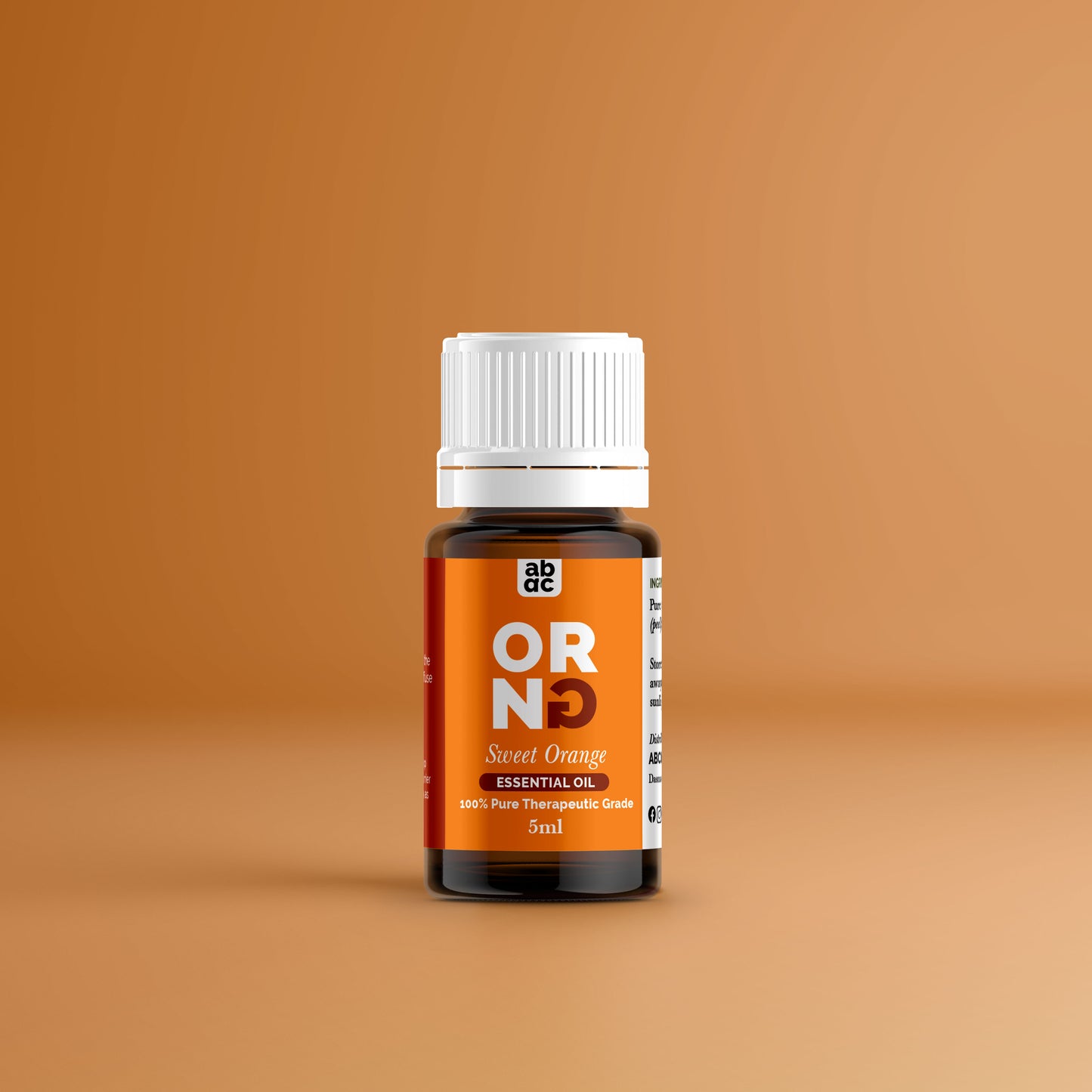 ABCD Organics Orange Essential Oil – Philippines - 100% Natural, Therapeutic Grade for Aromatherapy, Mood Boosting, and Cleansing, Orange Oil Philippines