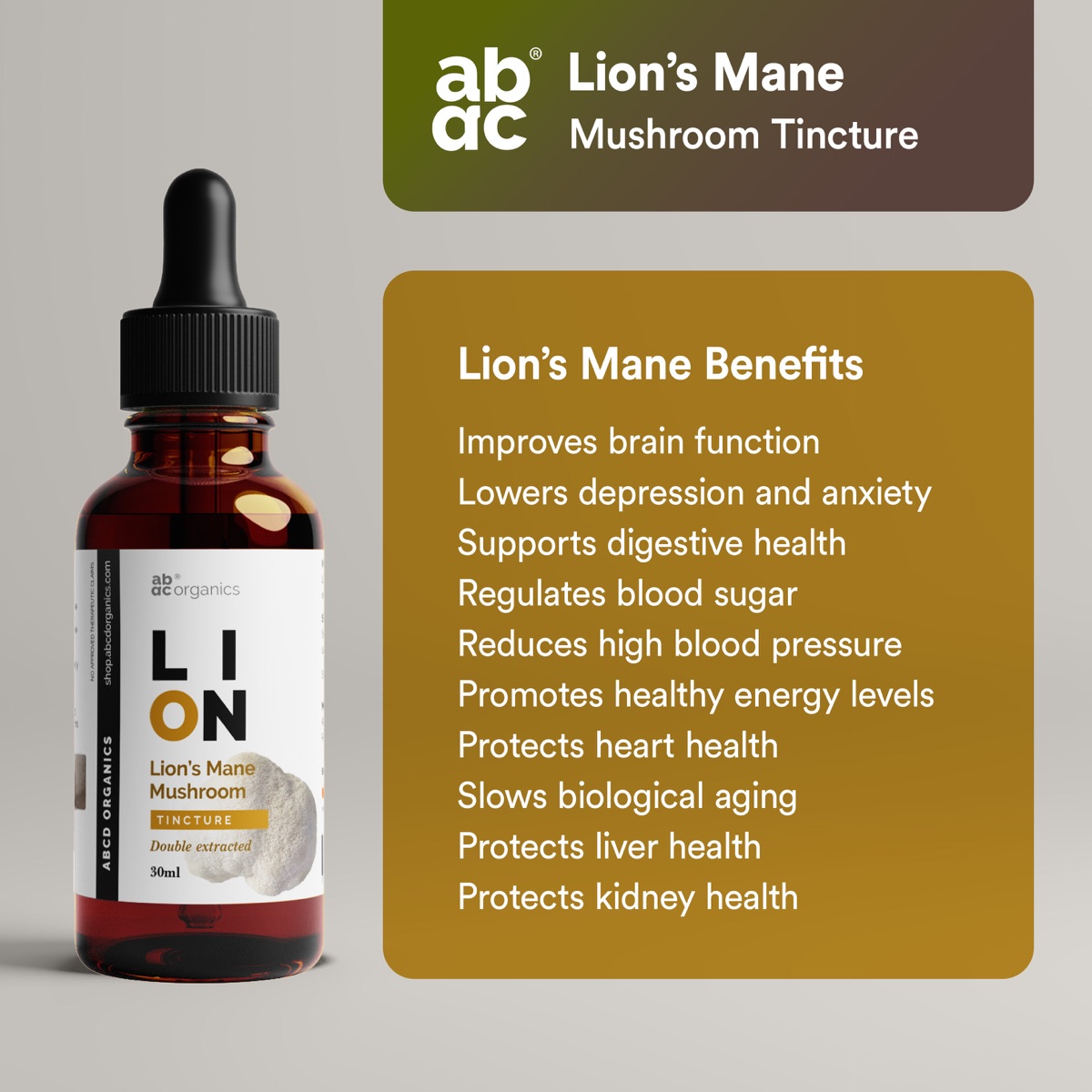 Lion's Mane Tincture product image